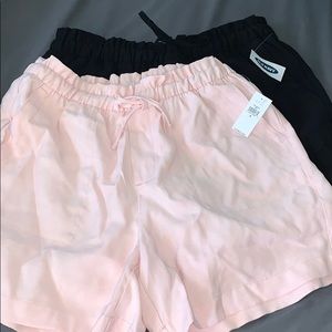 High waisted shorts